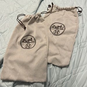 Hermes shoe dust bag protector storage